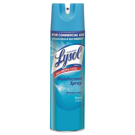 Professional Lysol Brand Disinfectant Spray, Fresh Scent, 19 oz Aerosol, PK12 36241-04675
